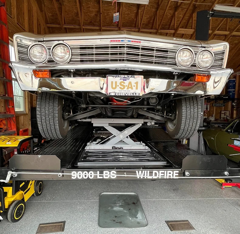 Wildfire 4500 lb Jack | Air Over Hydraulic Bridge Jack