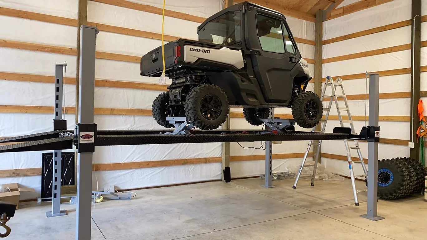 Wildfire 4500 lb Jack | Air Over Hydraulic Bridge Jack