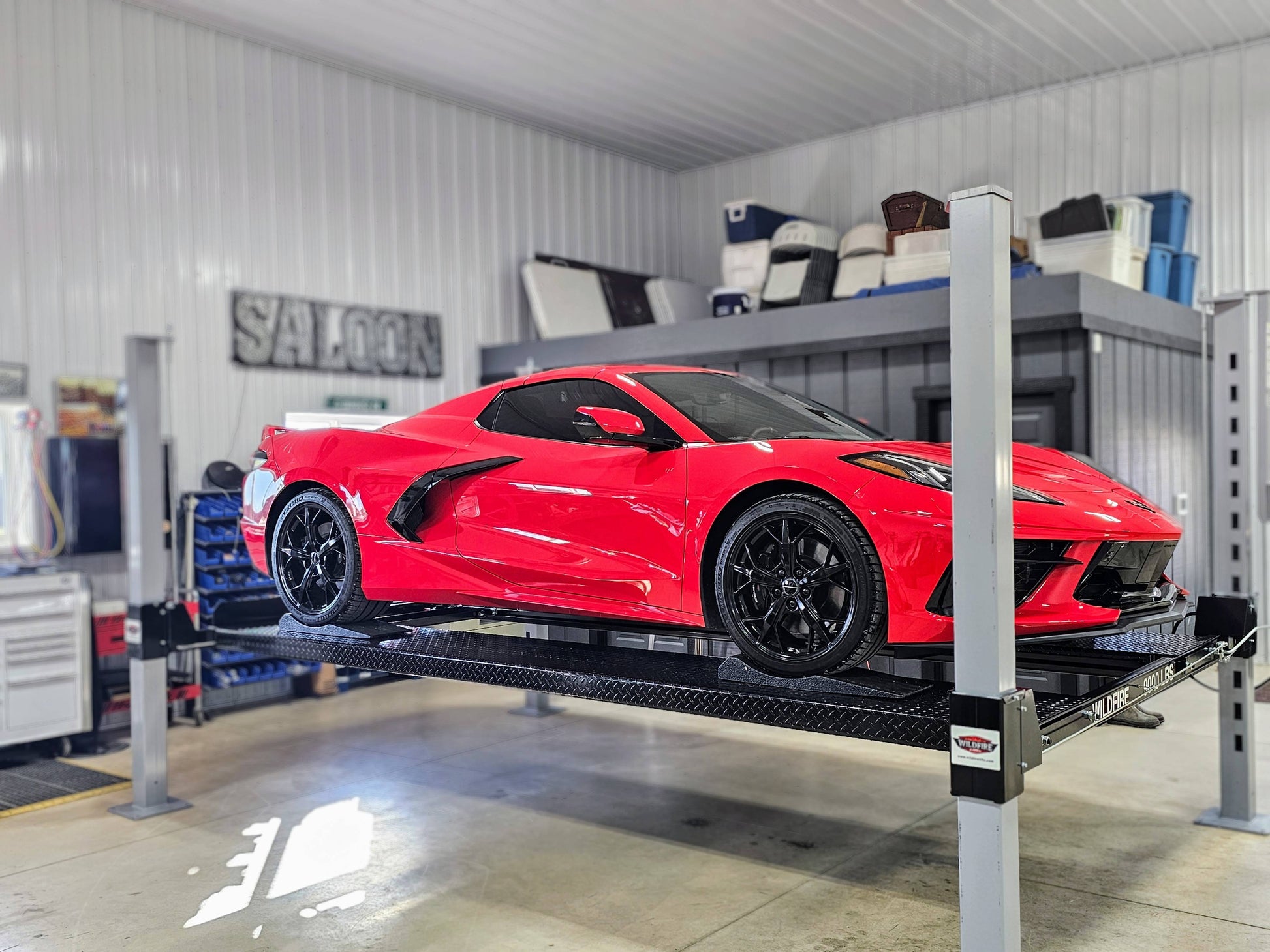 High quality car storage lift for exotic vehicles