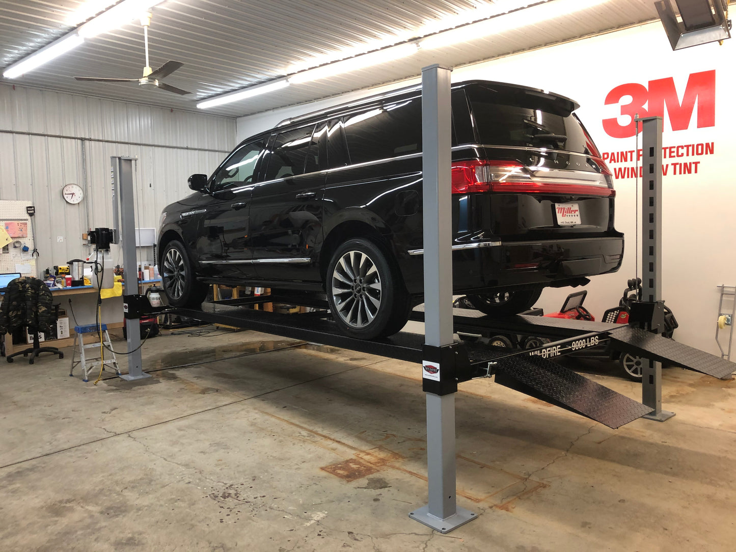 Wildfire 9000 XLT heavy duty 4 post car lift for garage