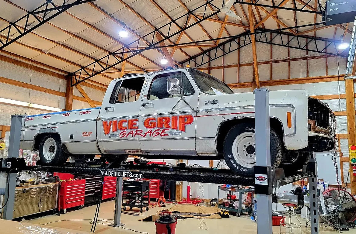 Wildfire 9000 XLT | Heavy Duty 4 Post Car Lift for Garage