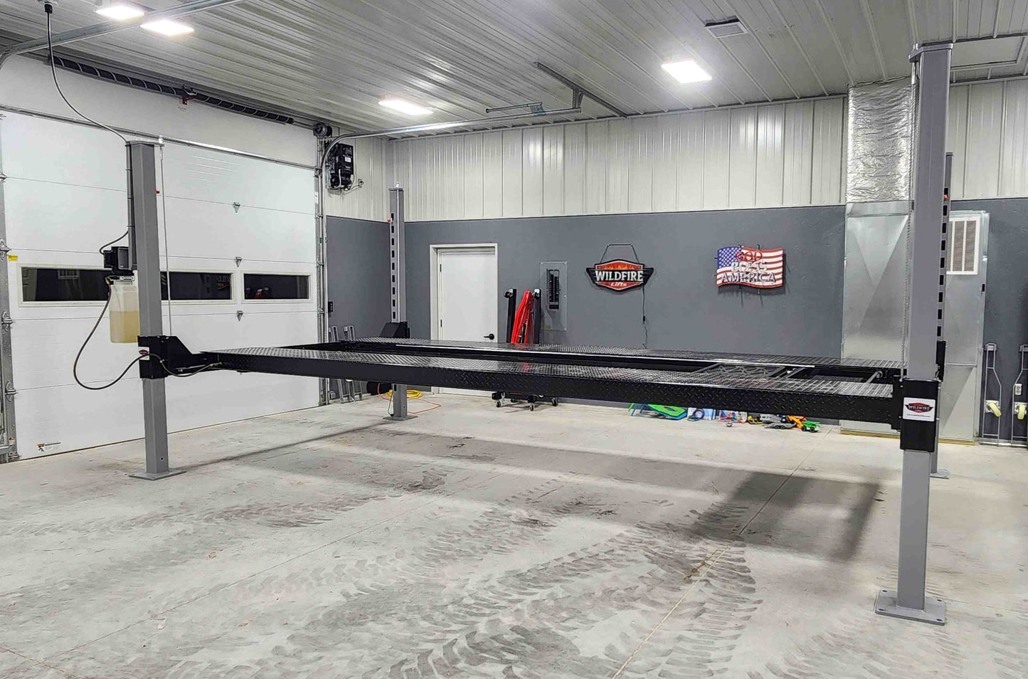 LED Wall Sign for Your Garage - Wildfire LED Logo
