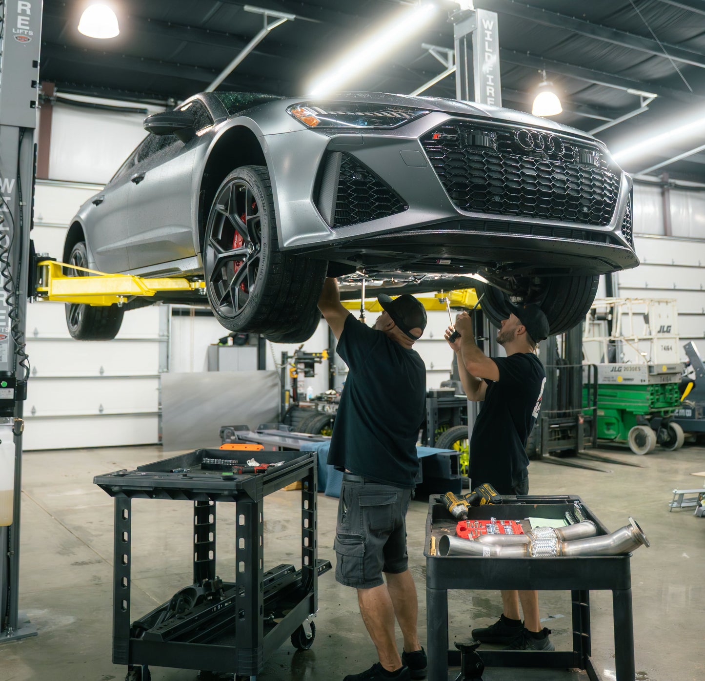 WF10KPRO | 10000 LBS |  2‑Post Lift