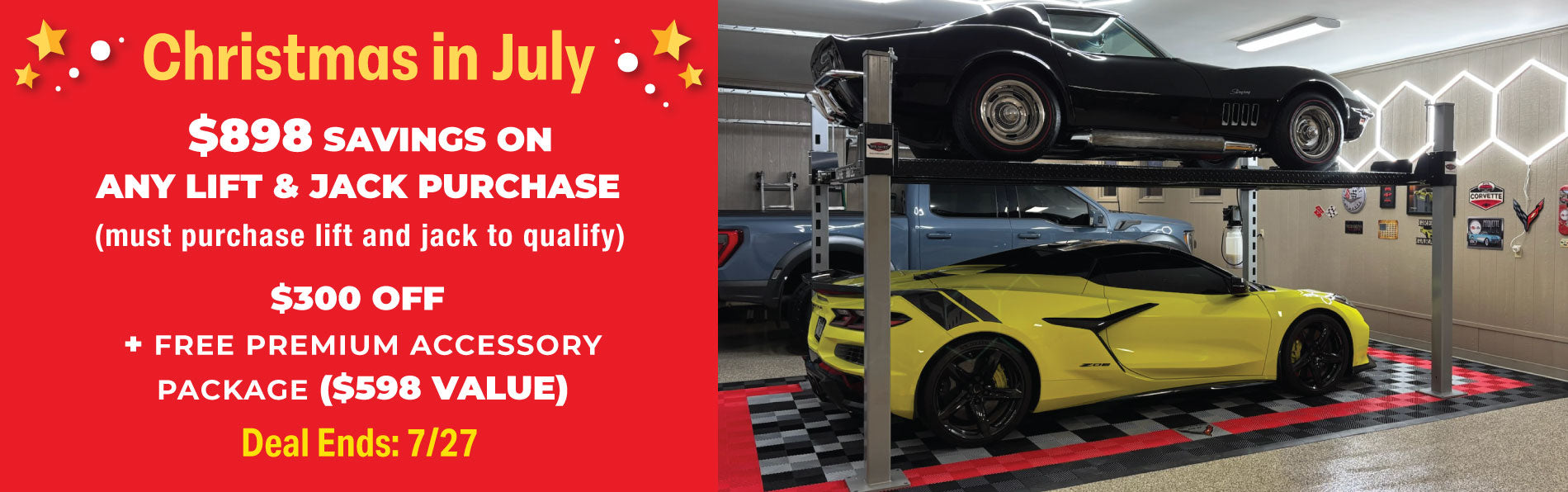 4 Post Car Lift | Four Post Car Lifts for Home & Pro Garages